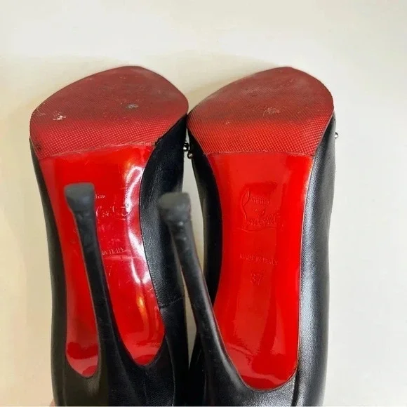 Christian Louboutin So Kate black door knock heels size 37 - Picture 8 of 14